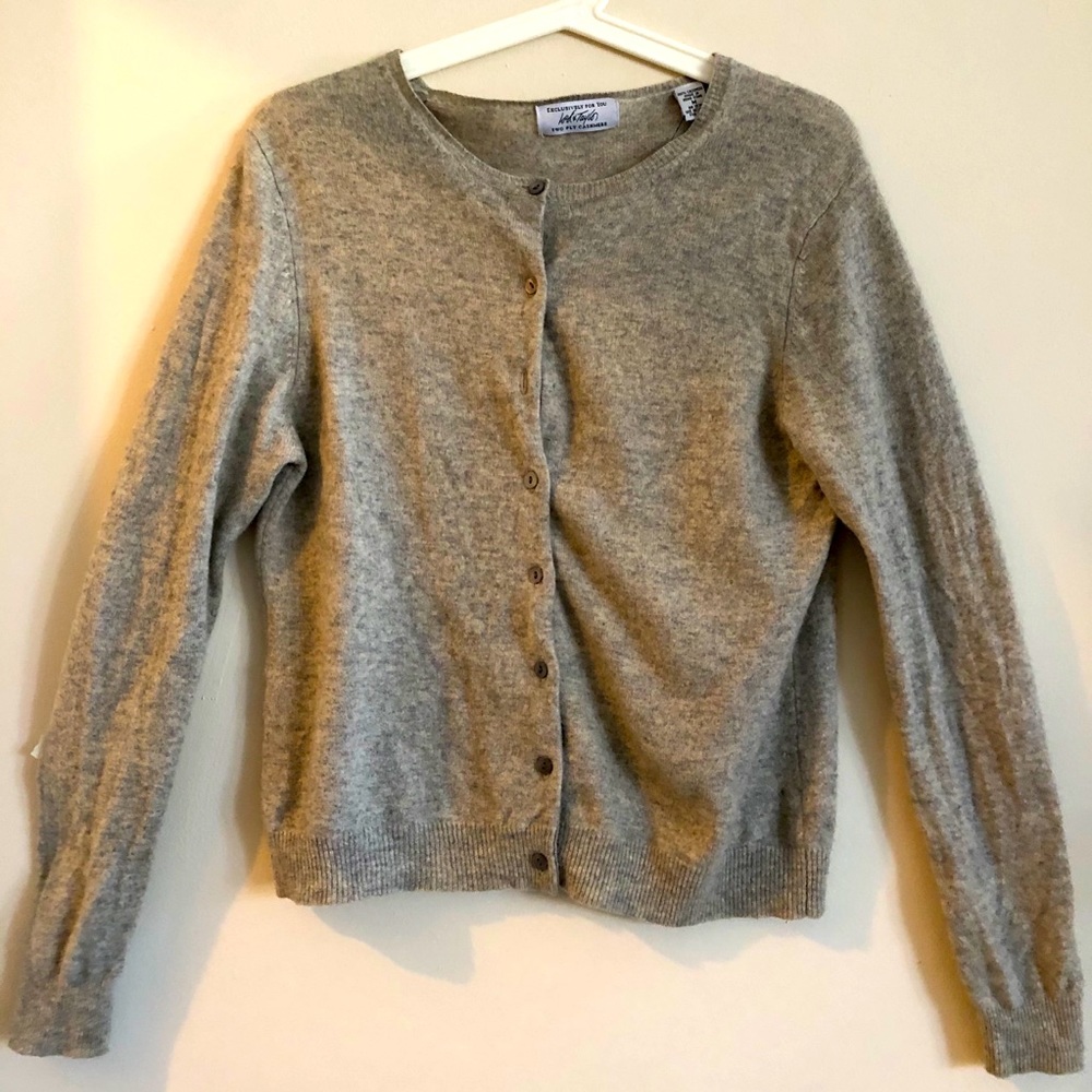 Lord & Taylor cashmere sweater (minus 1 button)